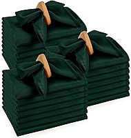 Vista 49 de Utopia Home Servilletas de tela blanca (paquete de 12, 17 x 17 pulgadas), servilletas de cena ideales para fiestas, bodas y almuerzos/cenas