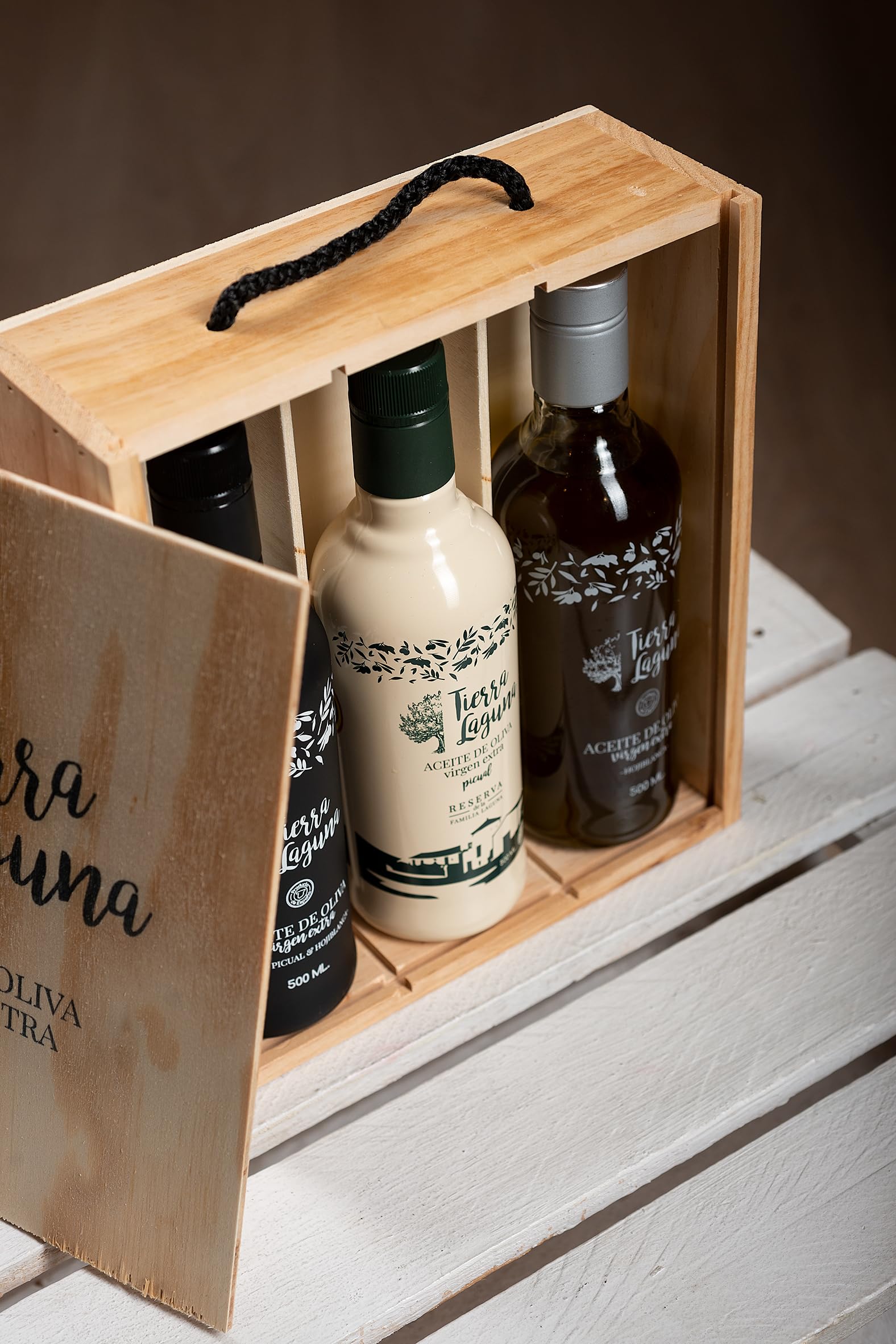 Estuche Selección Tierra Laguna - Reserva/Blend/Al-Andalus 500 ml. - Caja 3 ud.