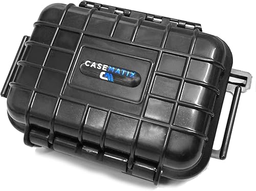 Miniatura 9 de CASEMATIX estuche de viaje impermeable compatible con dispositivos BlueDriver OBDII, incluye solo el estuche