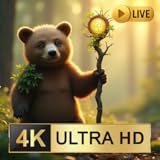 🎥 Live wildlife videos with hunting, running, and flying scenes