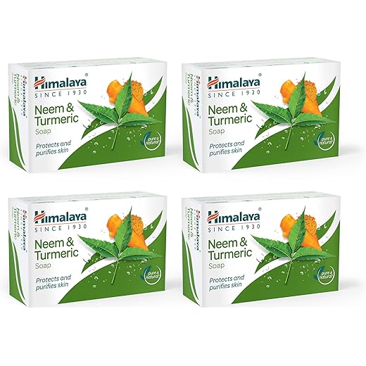 Himalaya Neem-Turmeric Soap 125gm Pack of 4