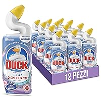 Duck WC Gel Disinfettante - Liquido per WC, Uccide fino al 99,9% dei batteri