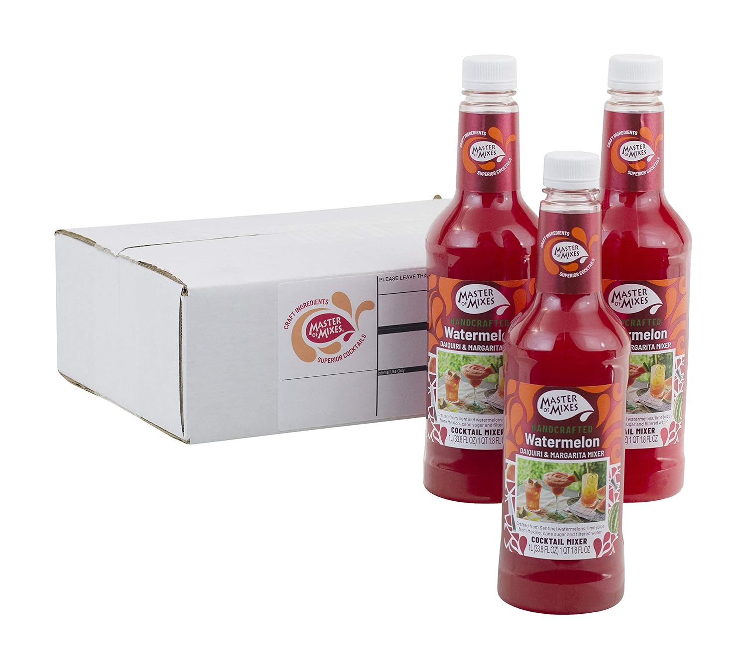 Master of Mixes Watermelon Daiquiri / Margarita Drink Mix, Ready To Use ...