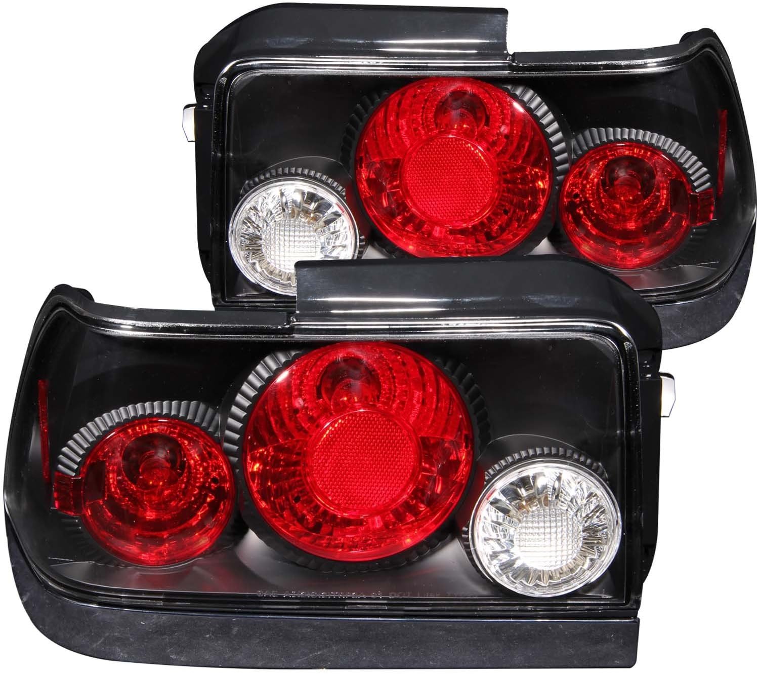 HEADLIGHTSDEPOT Tail Light Compatible with Toyota Corolla 1993-1997 Includes Left Driver and Right Passenger Side Tail Lights