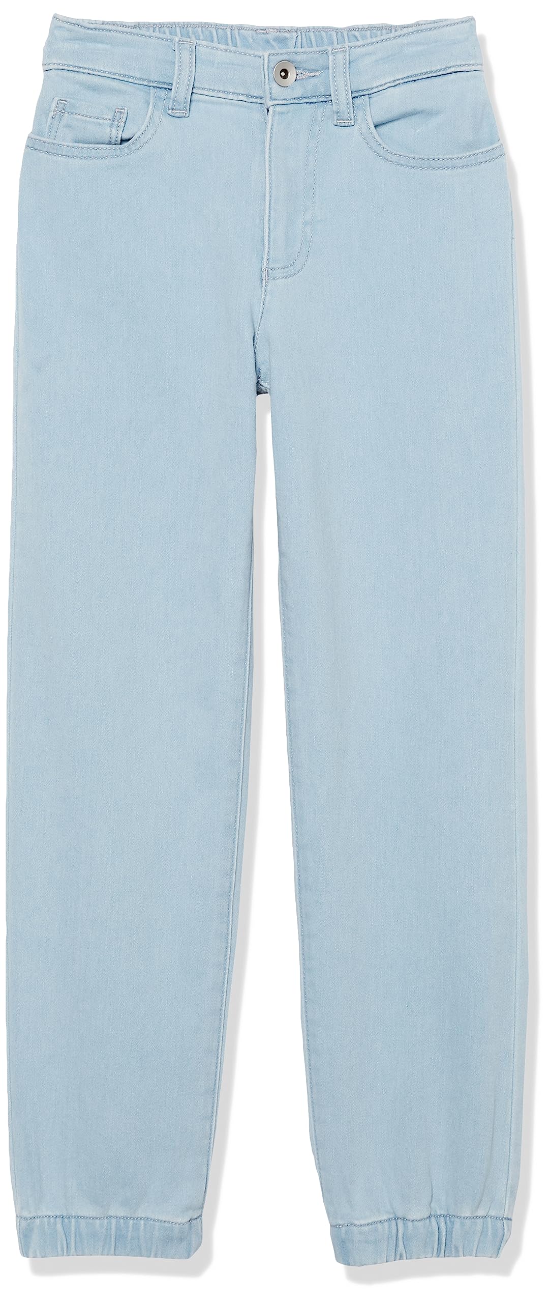 Amazon Essentials Niños Pantalón de chándal Estilo Vaquero con Cintura elástica