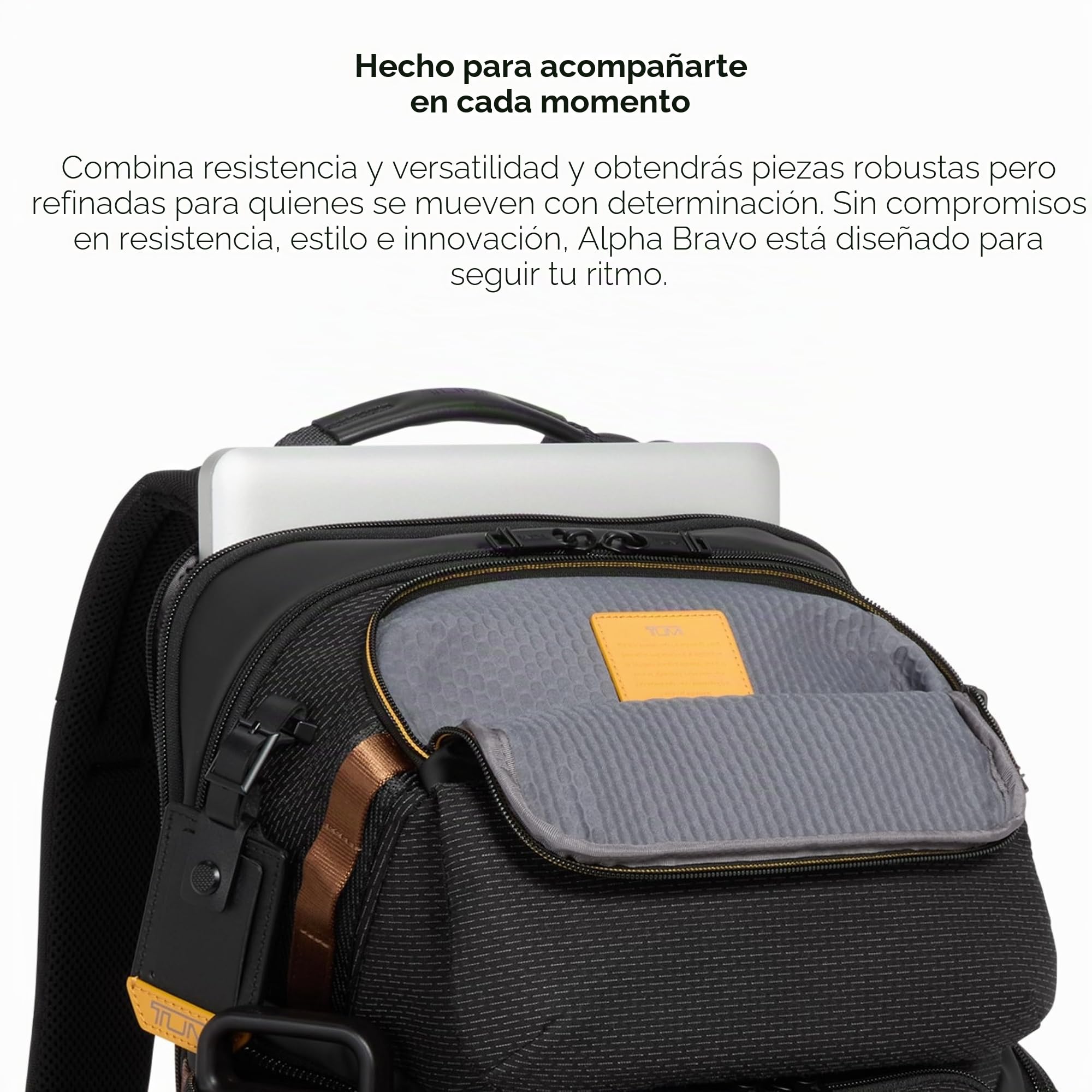 Tumi Mochila Nomadic para hombre, Negro Onyx, Talla única, Moderno