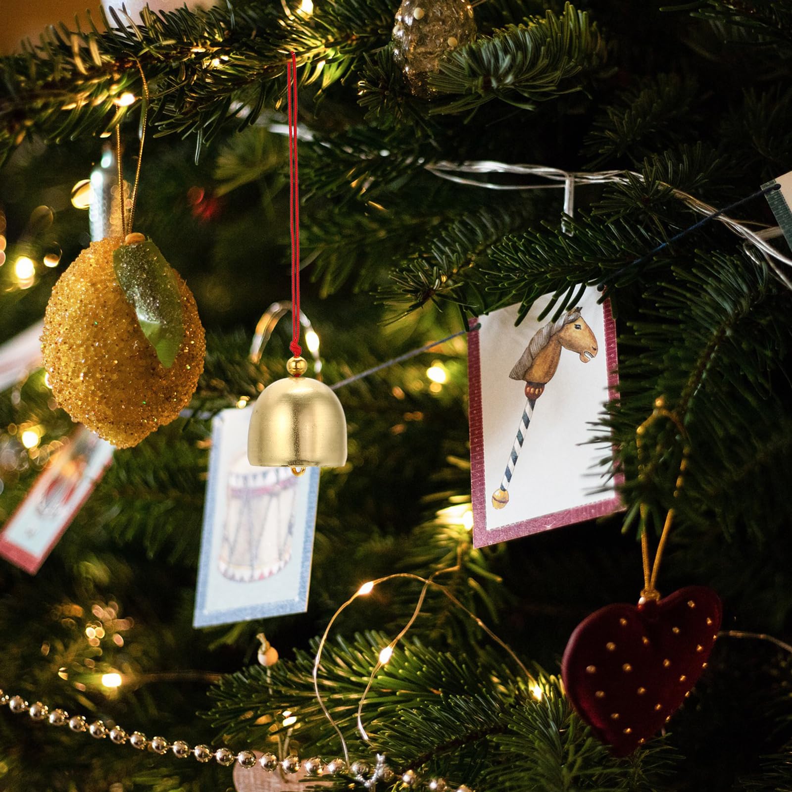 3 Pièces Carillon Éolien Solaire Suspendu Carillon Éolien Lumière À