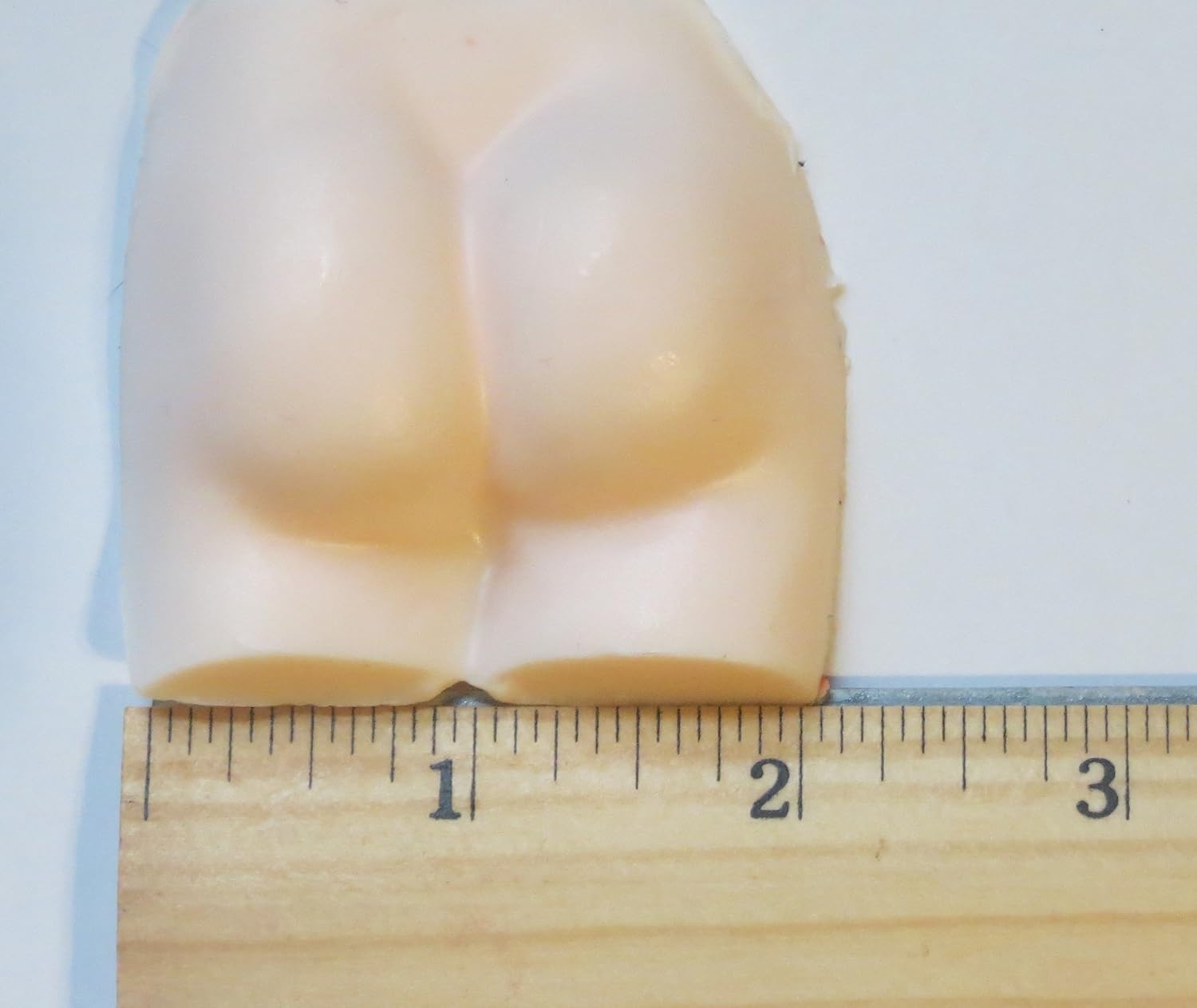 Buttocks (butt) (uranus) scented Novelty soaps (2) per package great gag gift (natuaral skin tone)