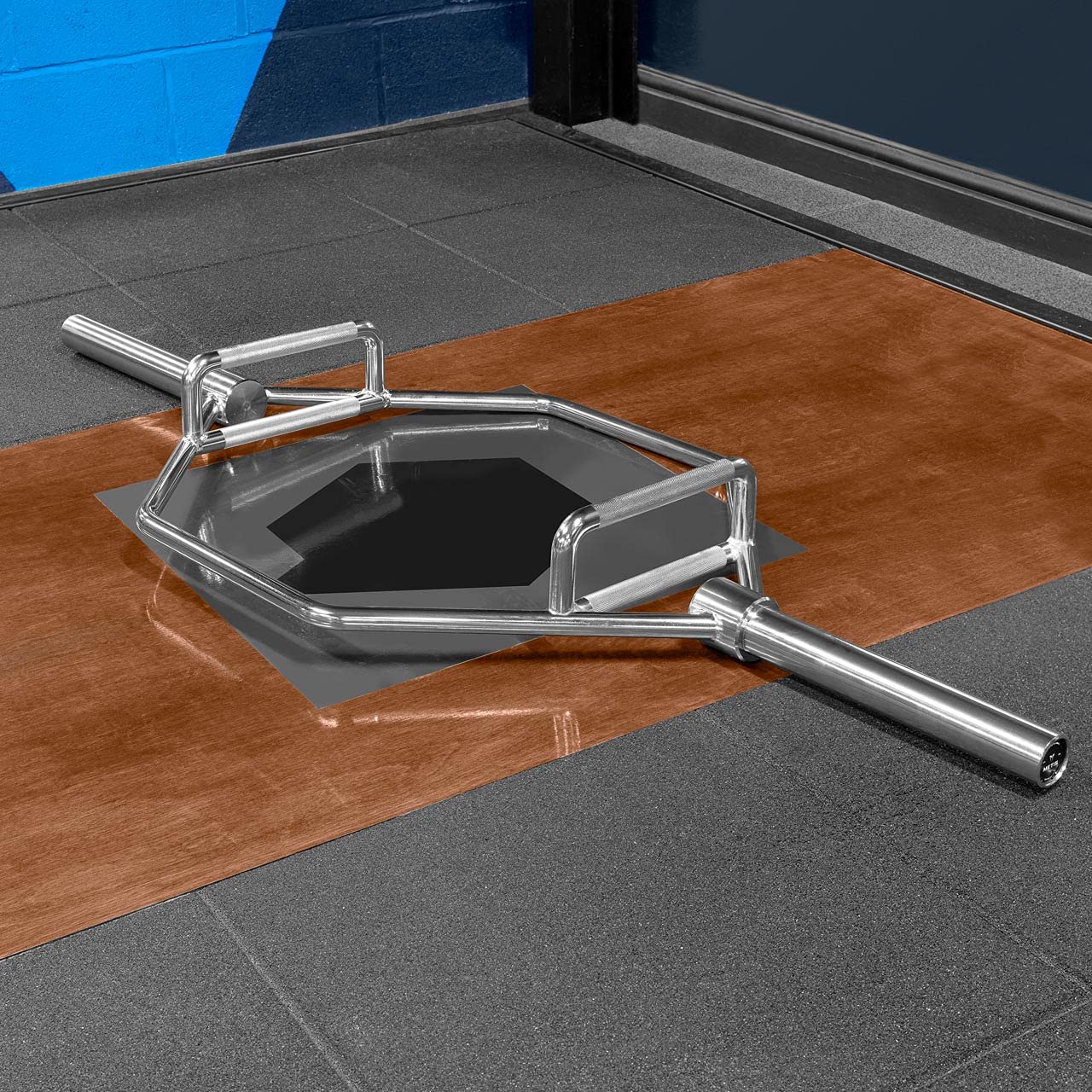 METIS Barre Hexagonale Olympique | 50 mm Shrug Bar pour la Musculation