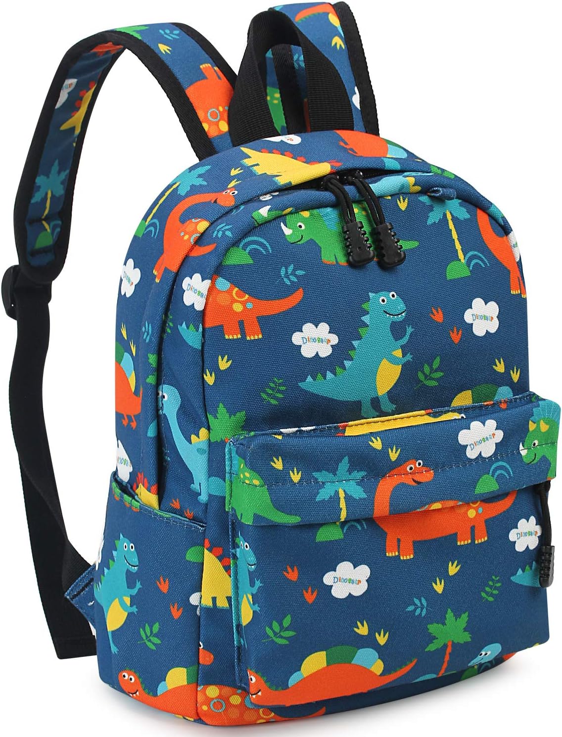 Zicac Kids Backpack Child School Bag Toddler Backpack Kindergarten Canvas Daypack for Boy Girl Cartoon Coin Purse Backpack