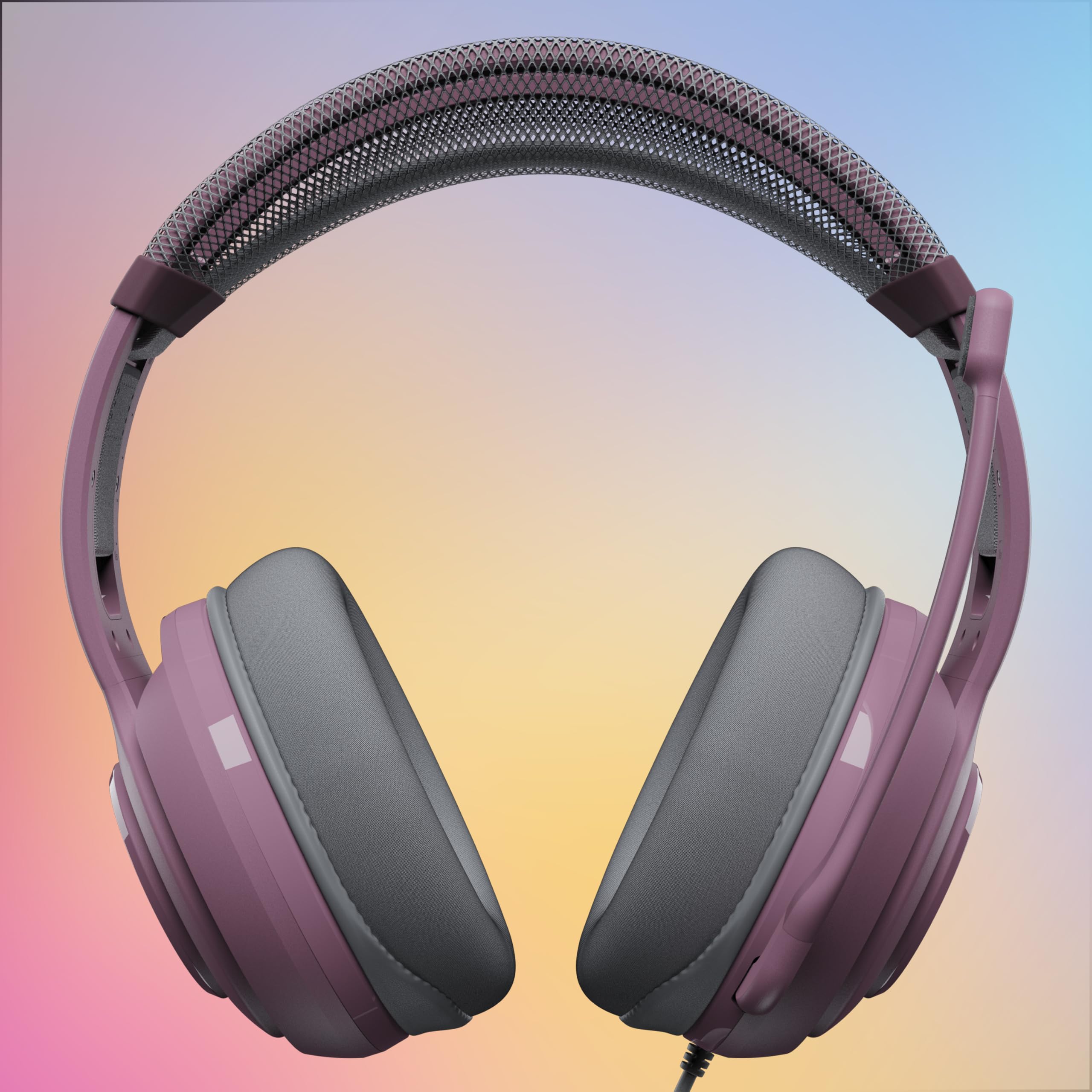 Turtle Beach Atlas 200 przewodowy wieloplatformowy zestaw słuchawkowy do gier do Xbox, PlayStation, PC z przyłączem 3,5 mm, sterowniki Nanoclear 50 mm, mikrofon z klapką do wyciszenia, poduszki z