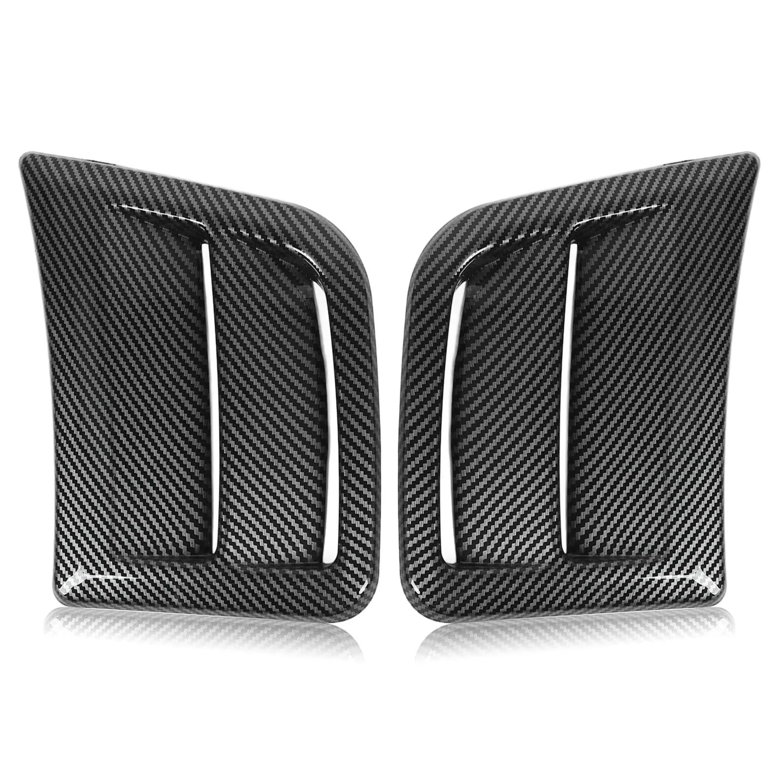 Couvercle de ventilation latéral de pare-chocs avant Impreza style carbone - 8