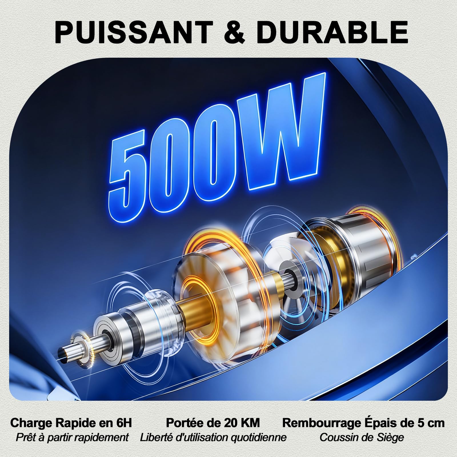 D14 Fauteuil roulant electrique pliable leger, 25KM chaise roulante electrique avec batterie 12Ah amovible en alliage d'aluminium, Pour 150KG, Navigabilité des aéronefs