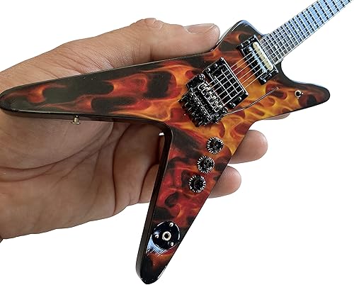 AXE HEAVEN Dimebag Darrell Dean Dime O Flame - Guitarra Dime-o-Flame modelo coleccionable