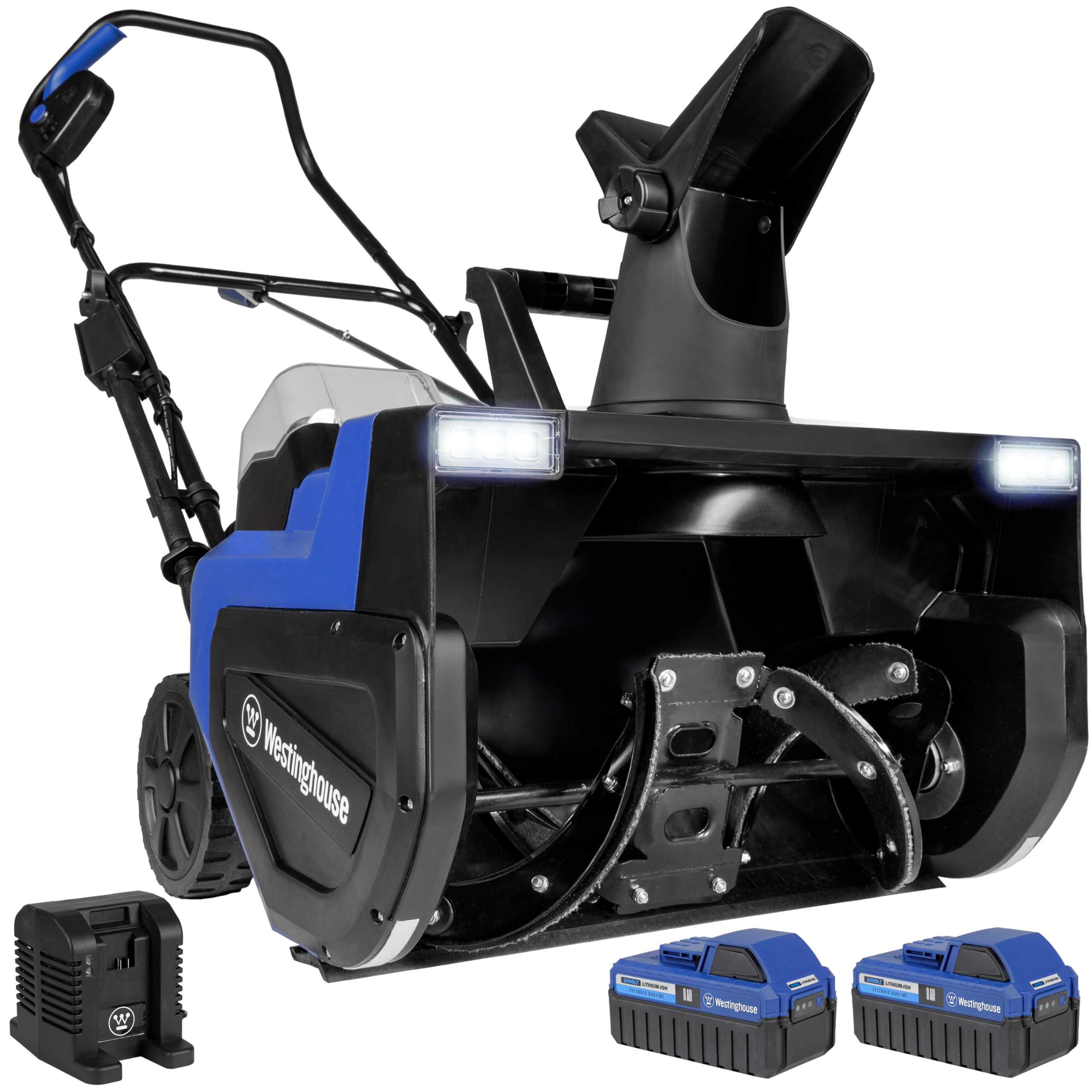 Westinghouse 48V cordless snow blower in blue
