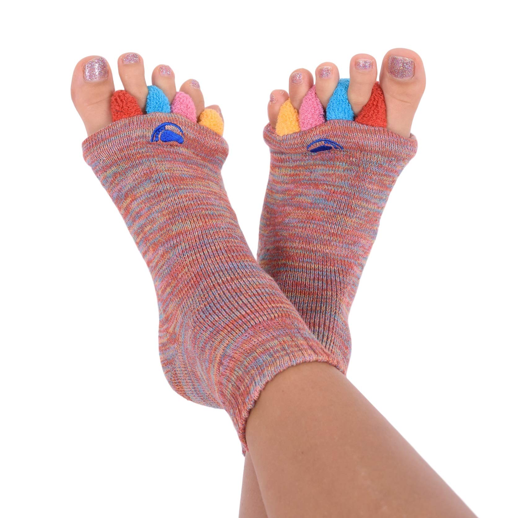 Happy Feet Open-toe Alignment Spacer Socks