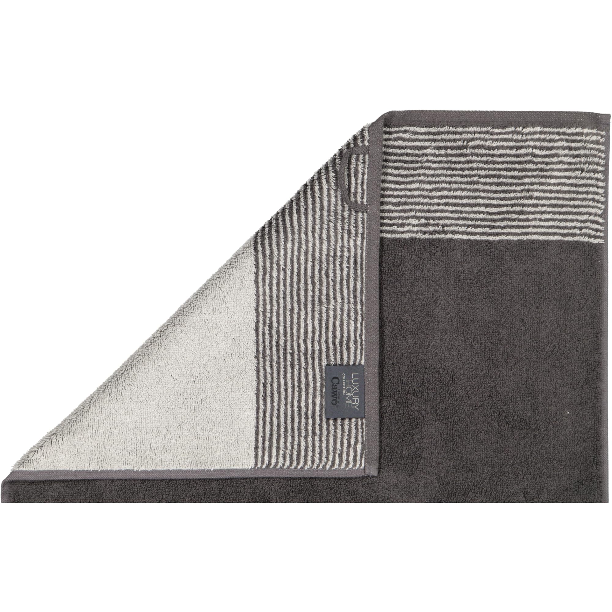 Cawö Handtücher Luxury Home Two-Tone 590 Basalt - 73