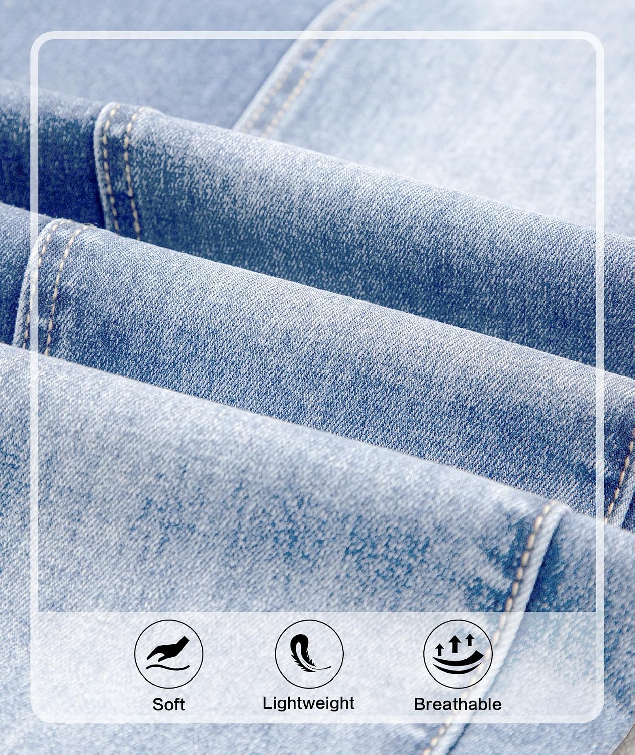 Deer Lady Wide Leg Jeans Women High Waisted Baggy Stretchy Trendy Loose Straight Leg Pull On Drawstring Pockets Denim Pants