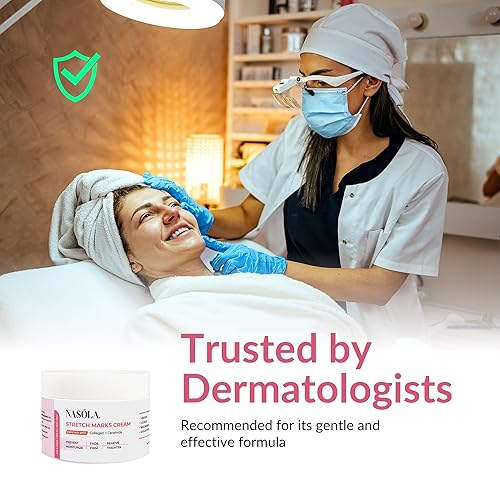 Miniatura 7 de Crema para estrías para embarazo, elimina y previene las estrías profundas, crema hidratante para el vientre para el embarazo y eliminación de