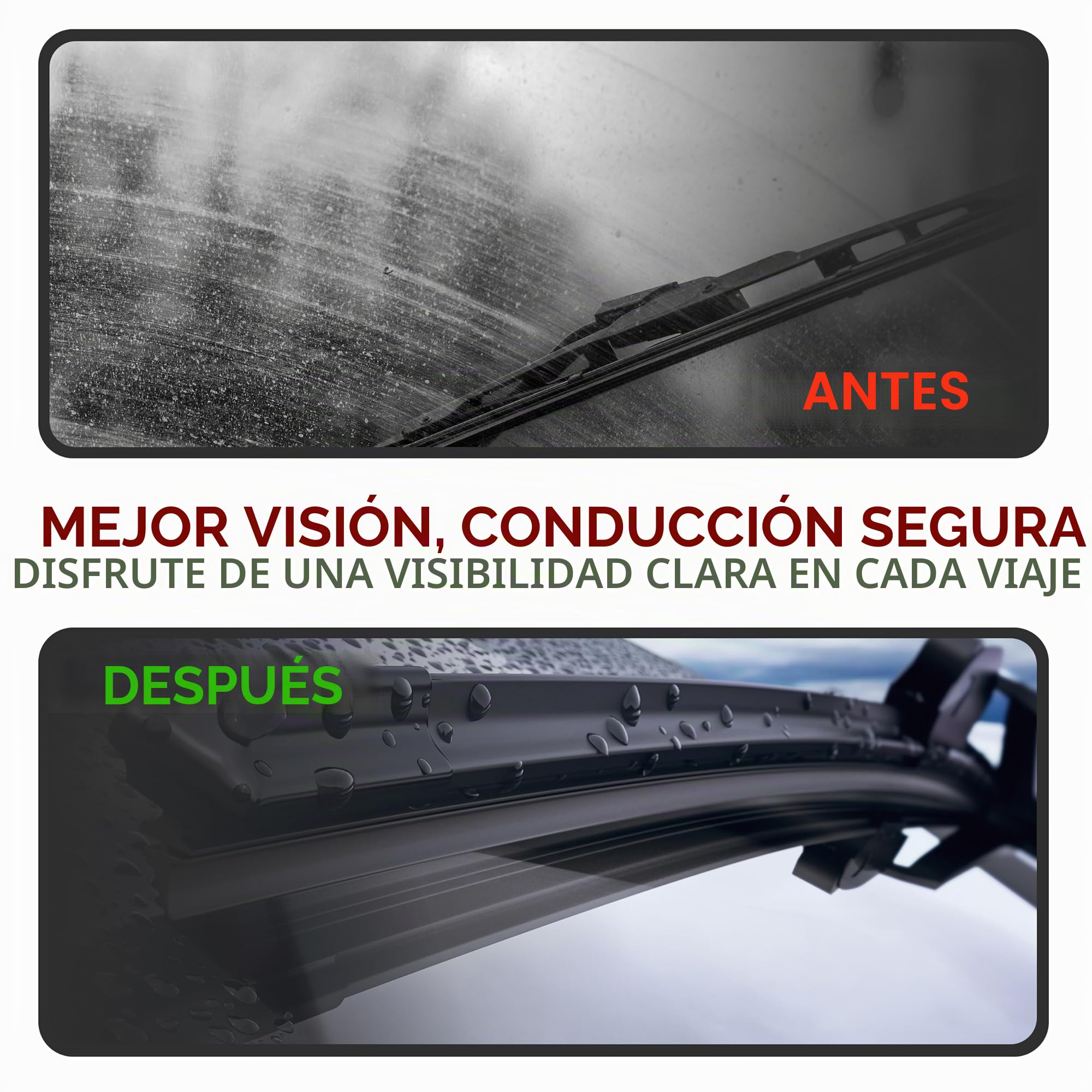 RECAMBO Juego completo de limpiaparabrisas delantero y trasero para BMW X5 | tipo E70 | año de fabricación 2006 2013