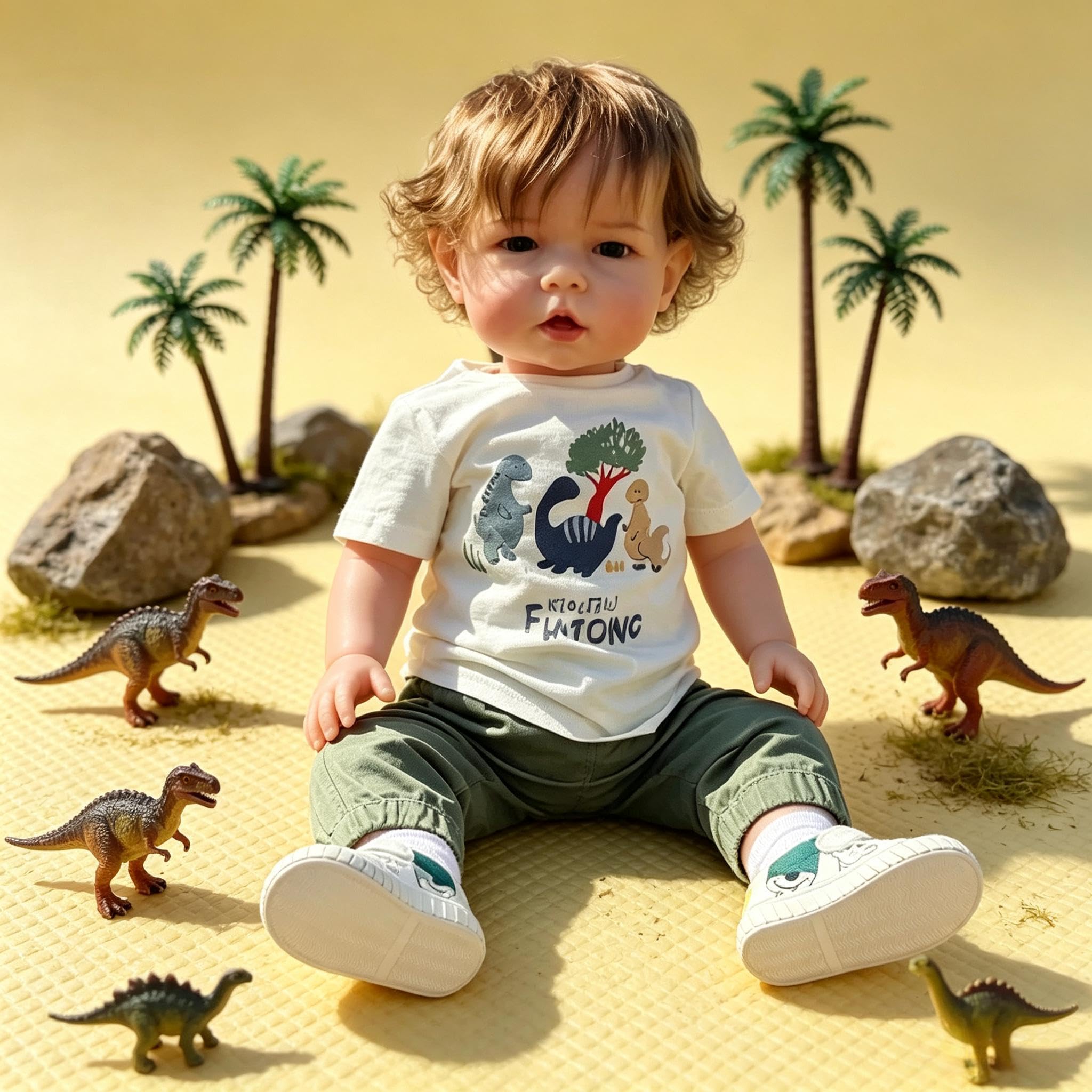 Lebensechte Reborn-Kleinkind-Puppen, Jungen, 71,1 cm, große Größe, realistische Reborn-Babypuppe, Liam Real Life Babypuppe, weicher Vinyl-Stoffkörper, der echt aussieht, Kleinkindpuppe für