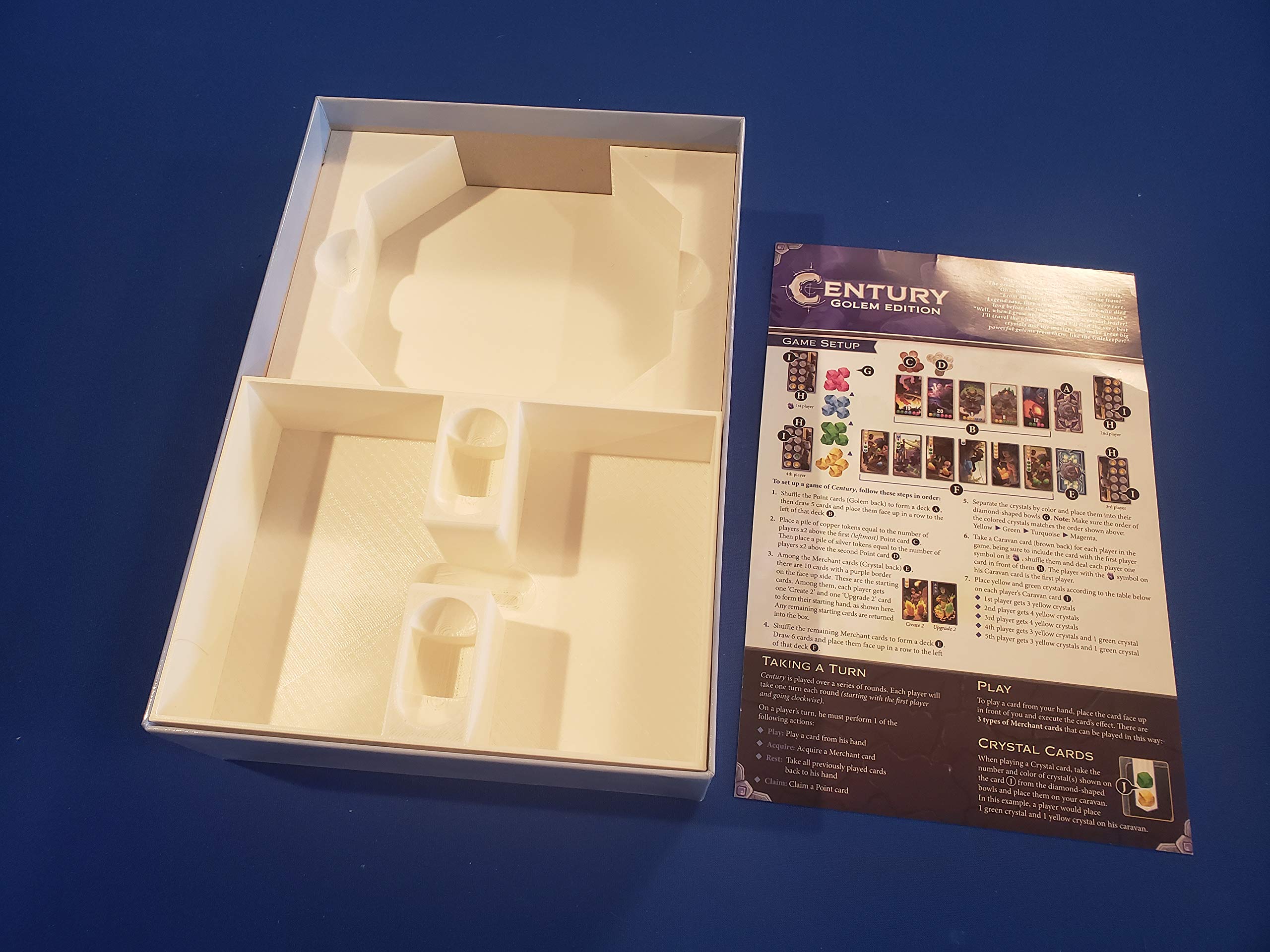 Amazon.com: Insert for Century: Golem Edition, Supporting Sleeved Cards :  Toys & Games