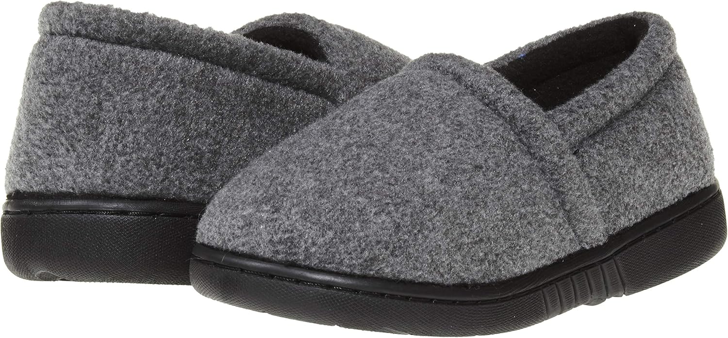Skysole Fleece Slippers for Boys, Soft Kids Slippers with Closed Back - Image 4