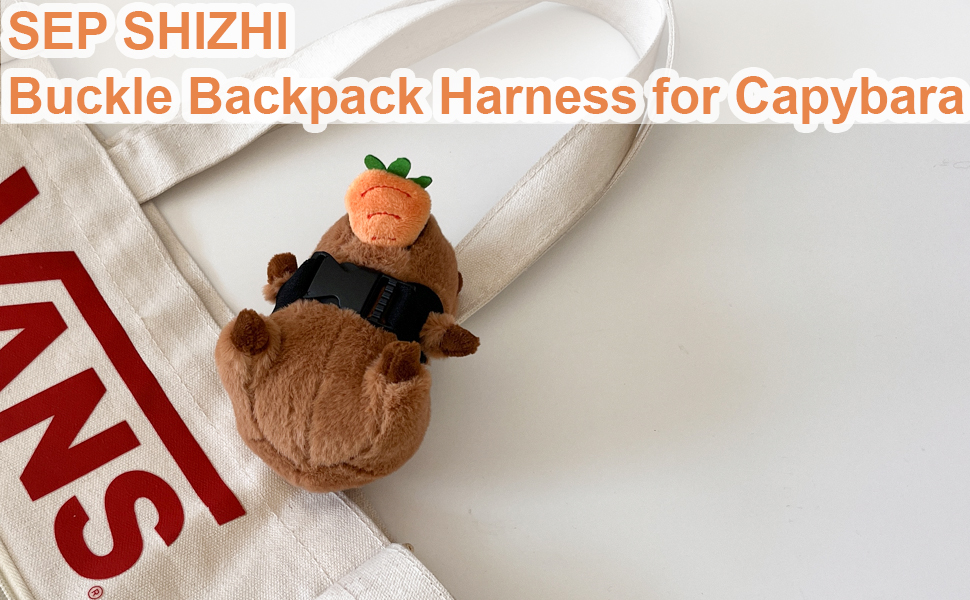 Amazon.com: SEP SHIZHI Buckle Backpack Harness for Capybara Nuimos