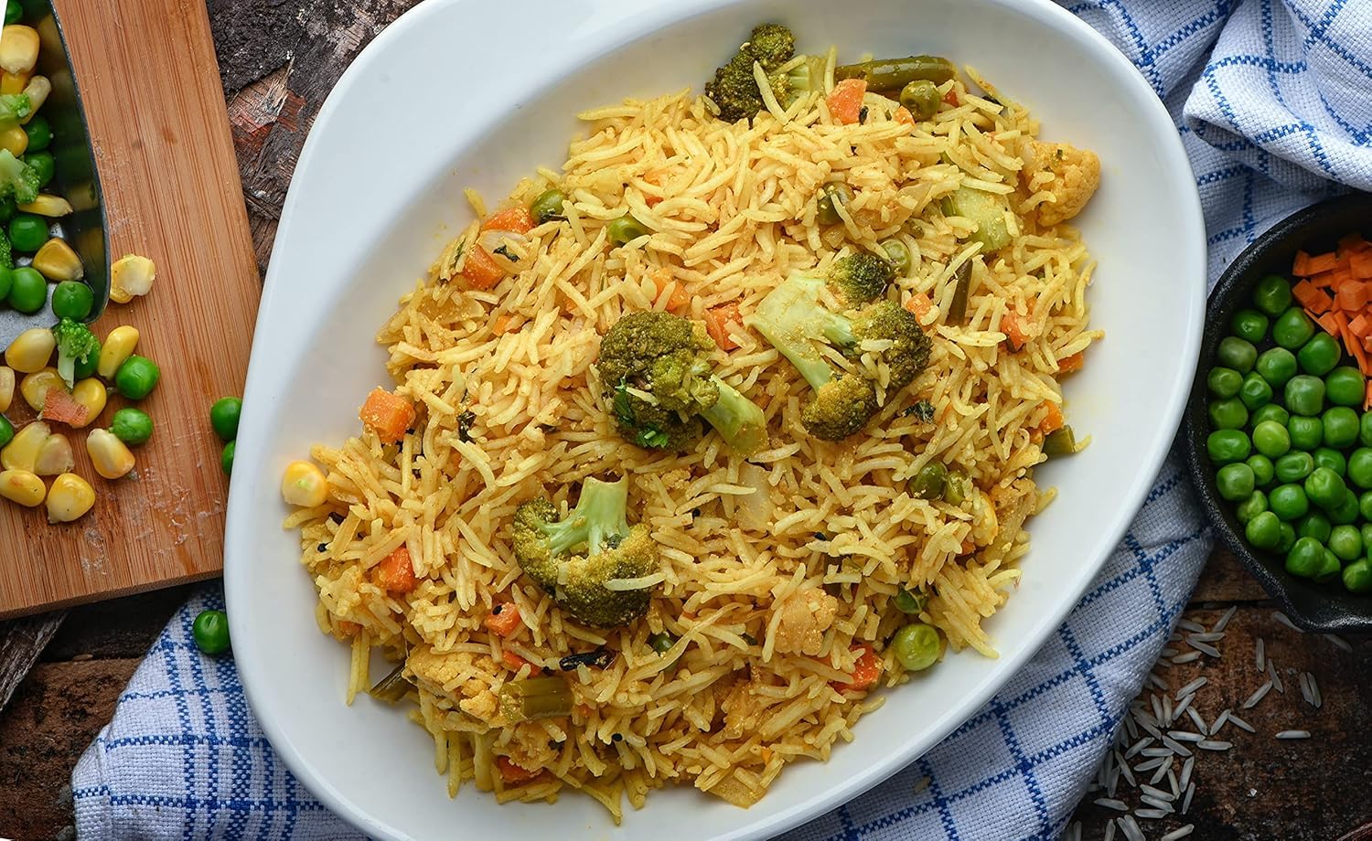 President Sela Reis 10 kg – 100% Parboiled Basmati Reis aus Indien – Aromatisch & Langanhaltend – Ideal für lockere, duftende Gerichte