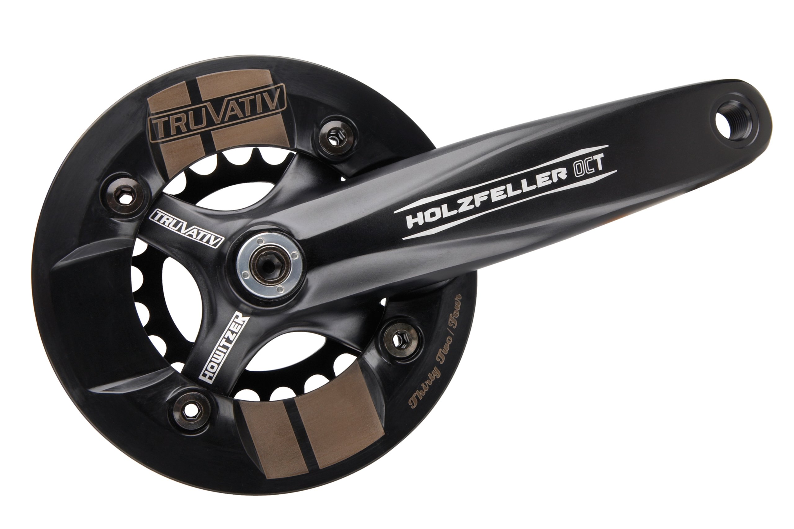 Truvativ Kurbelgarnitur 2286426000-Kurbelgarnitur, weiß, 17.5x17.5x3cm, 00.6115.297.180 Sport & Freizeit
