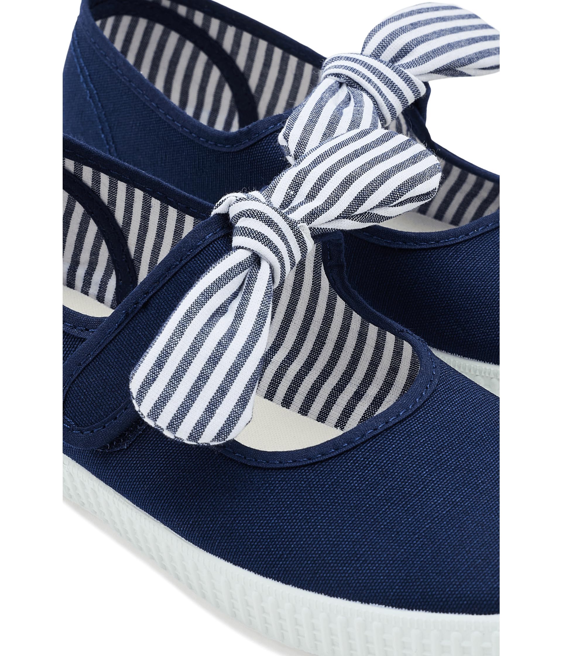 Cienta 53002 77 Marino Blu Scarpe Bambina Ballerine Strappo Tessuto profumate Fiocco