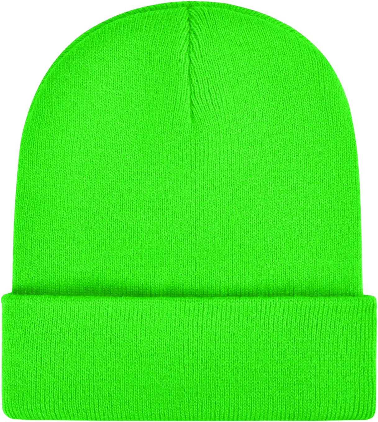 ZOORON Beanie for Men Women Warm Winter Hat Unisex Soft Knit Cuffed Beanie Skull Cap