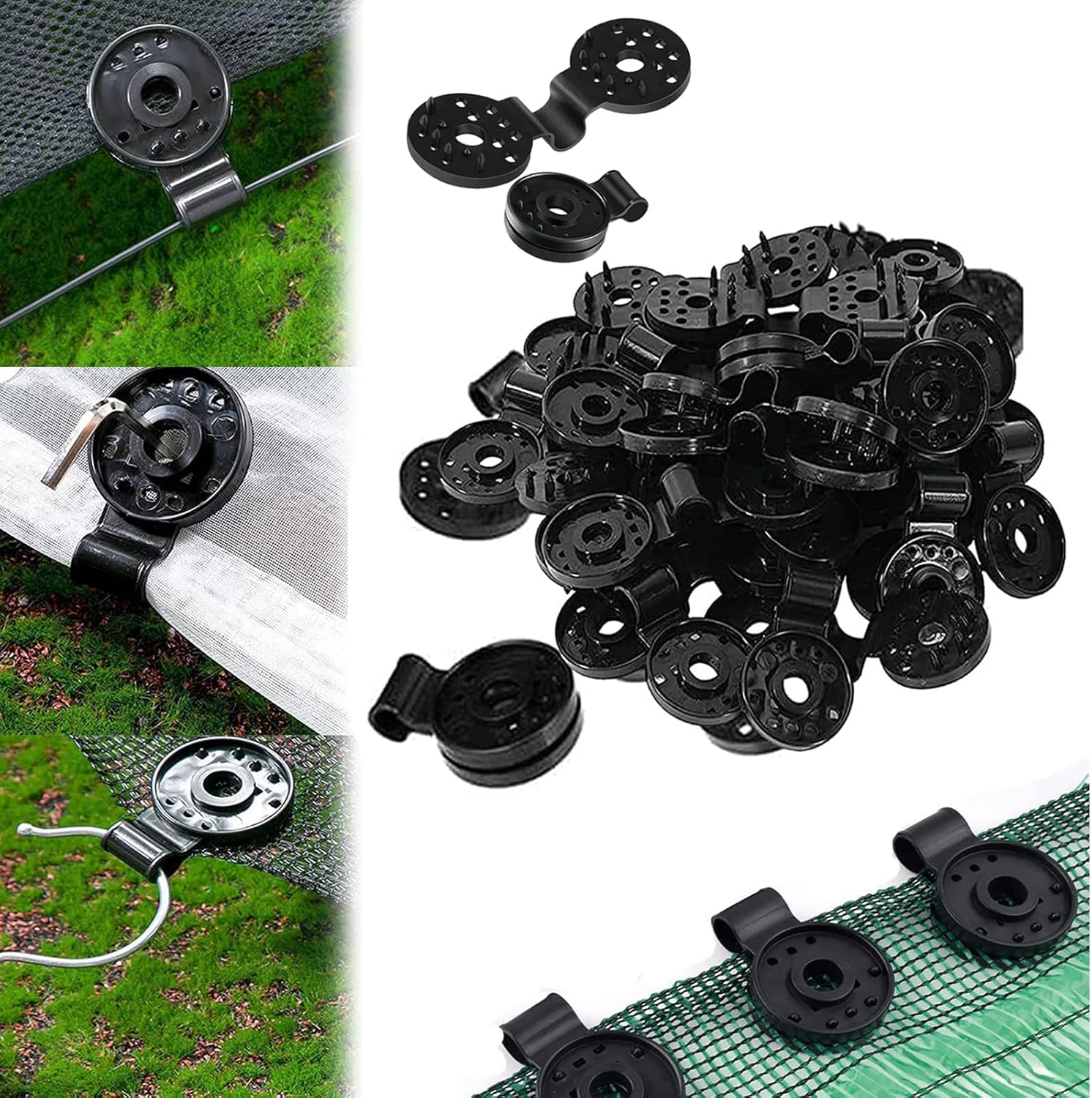 Shade Cloth Heavy Duty Lock Grip, Shade Cloth Plastic Clips