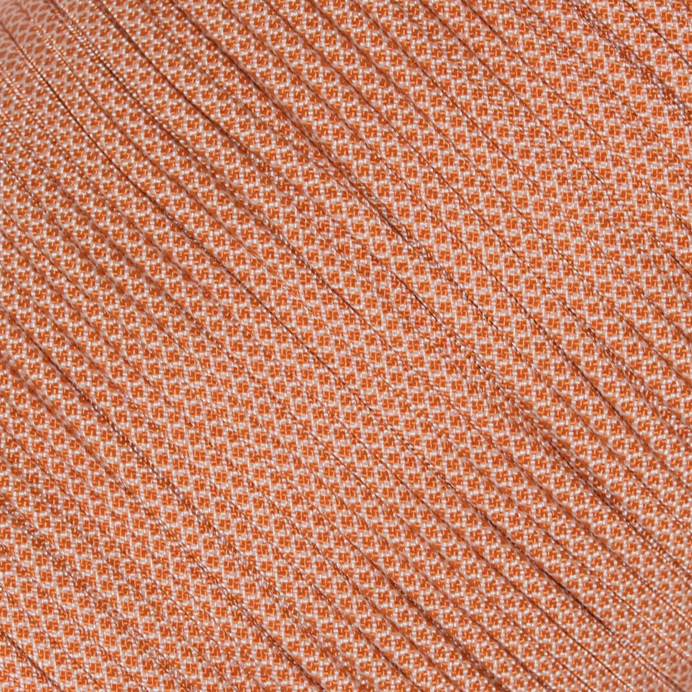 West Coast Paracord Multi Color Nylon Military Paracord 550 Type III 7 Strand Utility Cord Rope - 100 Foot Hanks (Cream with Orange Diamonds)