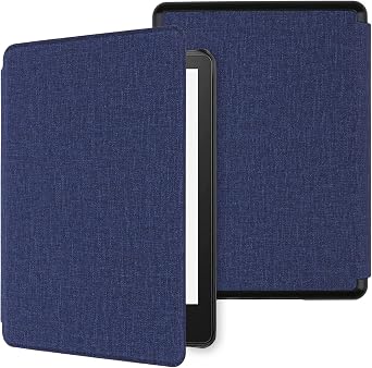 WALNEW Case for 6.8" Kindle Paperwhite Model No. M2L3EK / M2L4EK, Premium Lightweight PU Leather Protective Cover, Smart Case with Auto Wake/Sleep