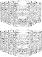 Vista 10 de Amzcku Juego de vasos Highball vintage de 12 - Vasos de cocina para agua, cóctel, leche, jugo y bebida
