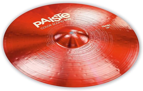 Paiste 16" Color Sound 900 Crash Cymbal, Red