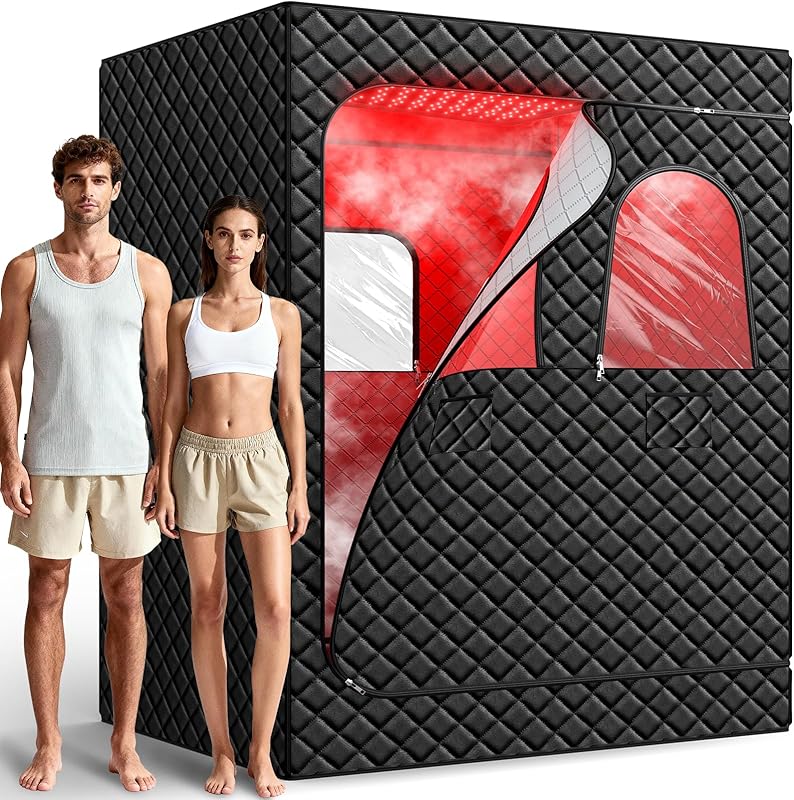 iTHERAU 2-Person Infrared Sauna Box
