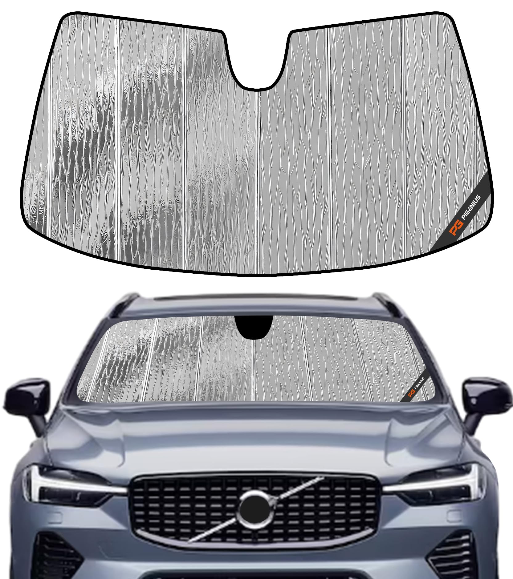 Amazon.com: Pigenius Windshield Sunshade for Volvo XC60 2018-2026