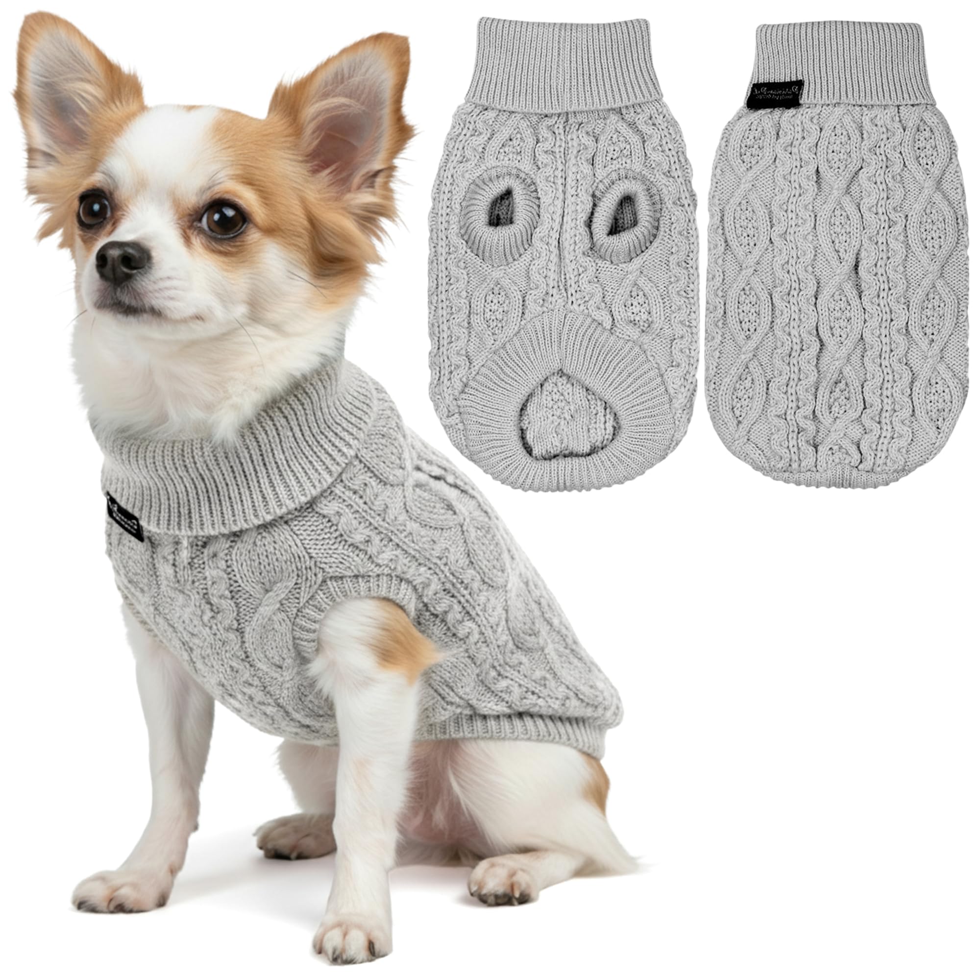 小型犬用タートルネック Amazon.co.jp: Parisian Pet ユニ プルオーバー タートルネック