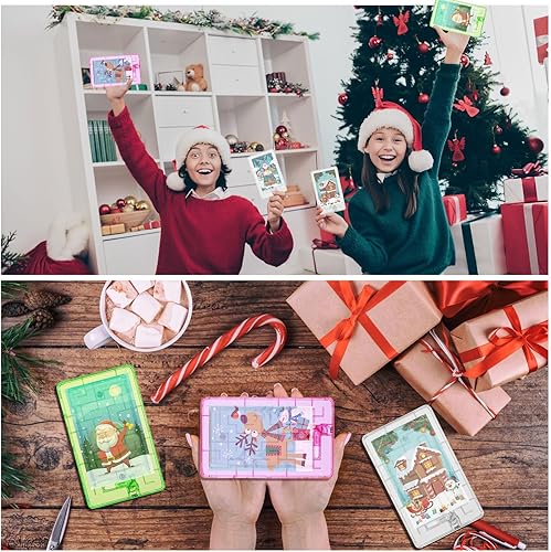 Miniatura 5 de Hiboom Juego de 8 tarjetas de regalo, rompecabezas de laberinto, caja de regalo, cajas de regalo para dinero en efectivo, caja de rompecabezas de