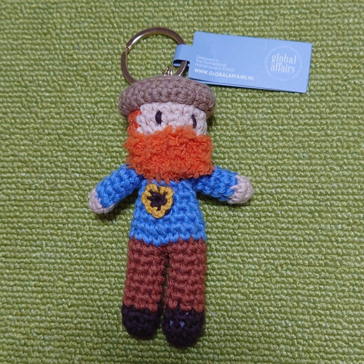 ゴッホ展 あみぐるみ キーホルダー マスコット ぬいぐるみ あみぐるみ