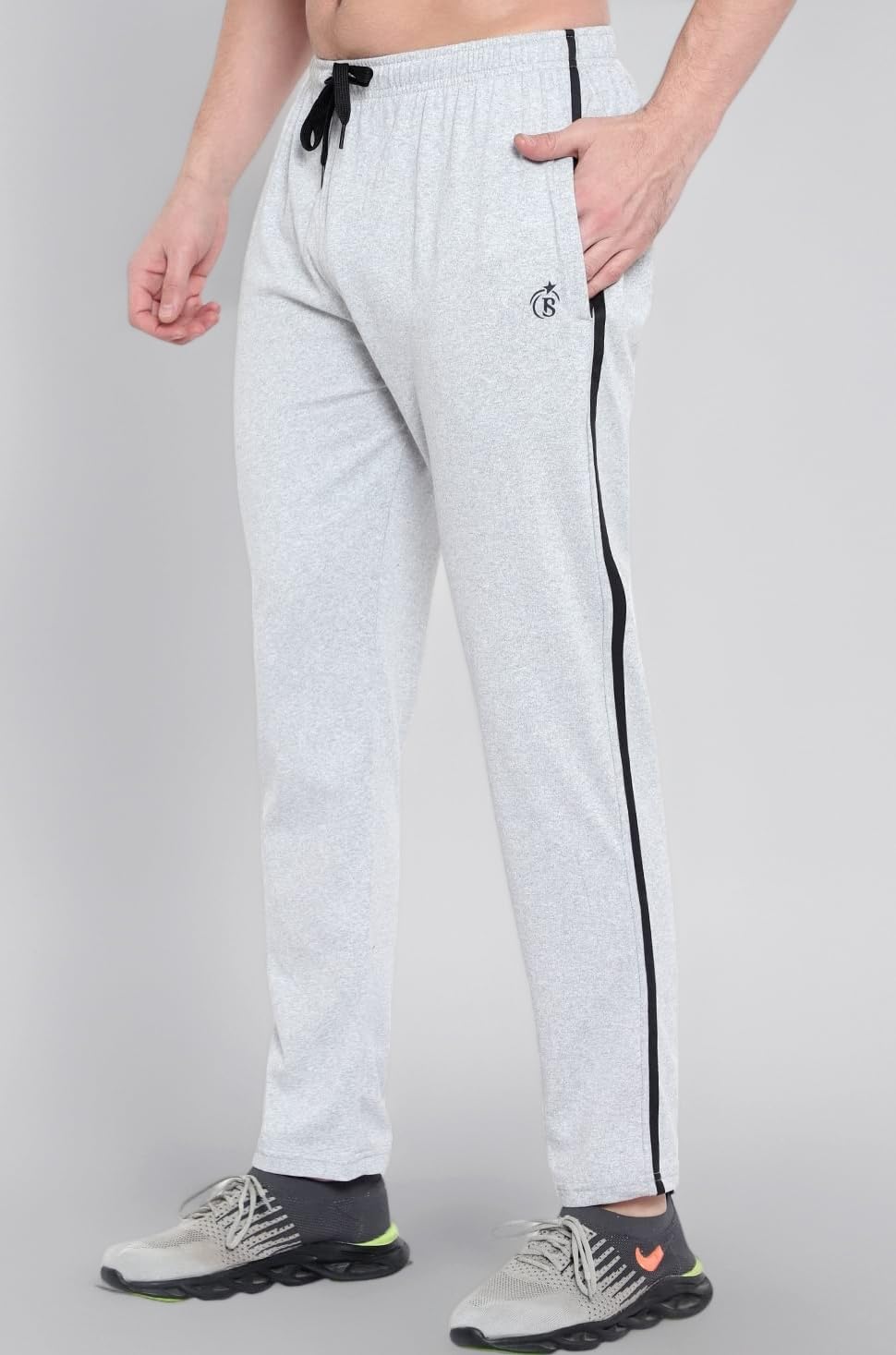 Men's Cotton Striped Track Pants | Comfortable Casual Sweatpants | Stylish Nightwear | Athletic Trackpants with Side Pockets | Trendy Sports & Casual Wear for Men