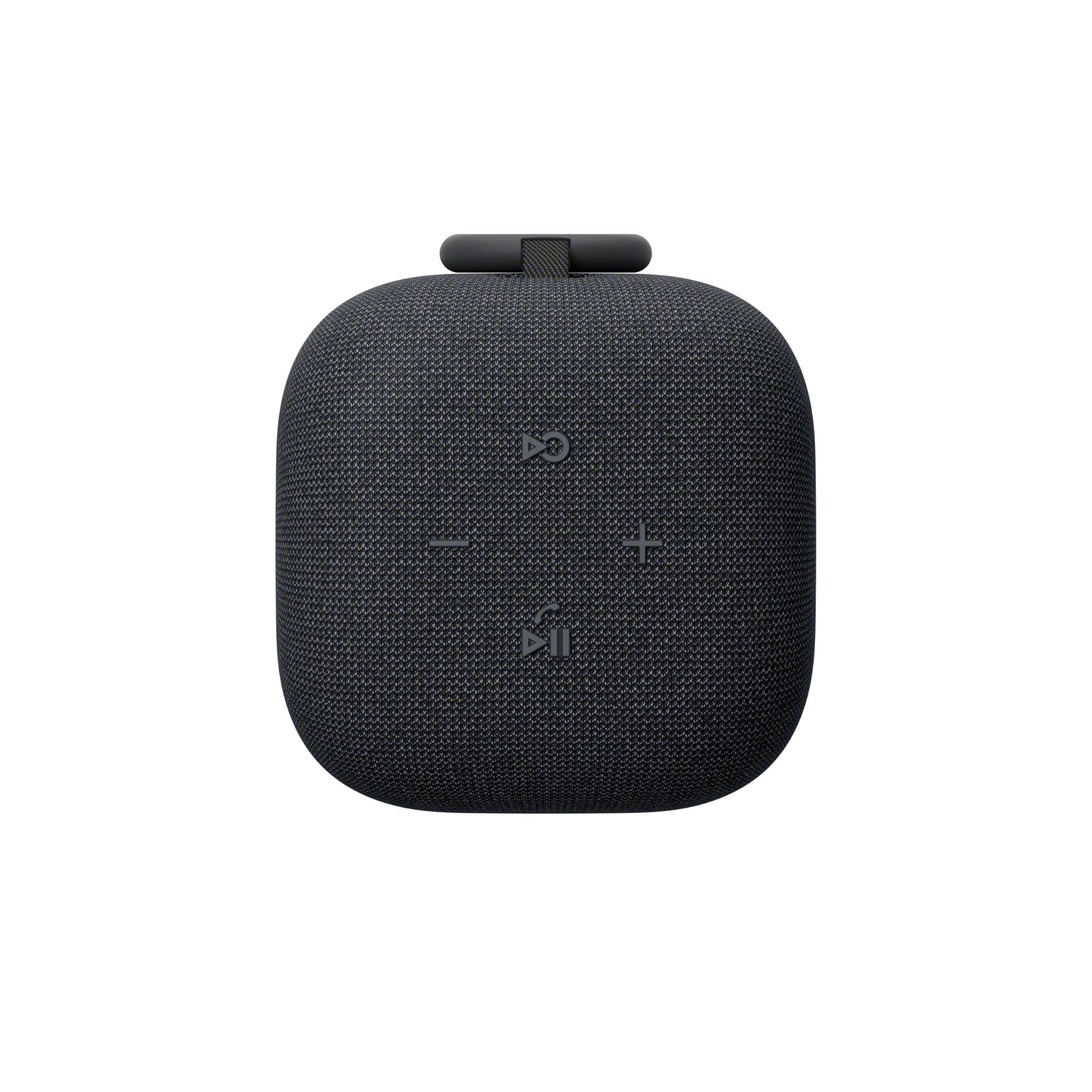 Sony LinkBuds Speaker – Altoparlante Portatile Wireless Bluetooth, IPX4, resistente all'acqua, batteria da 25 ore, qualità delle chiamate nitide, per esterni, da viaggio - Black