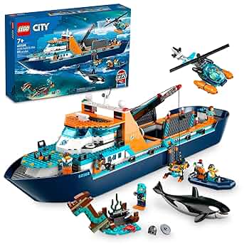 ひーちゃん オンライン限定価格*】レゴ LEGO シティ 北極探検船 60368