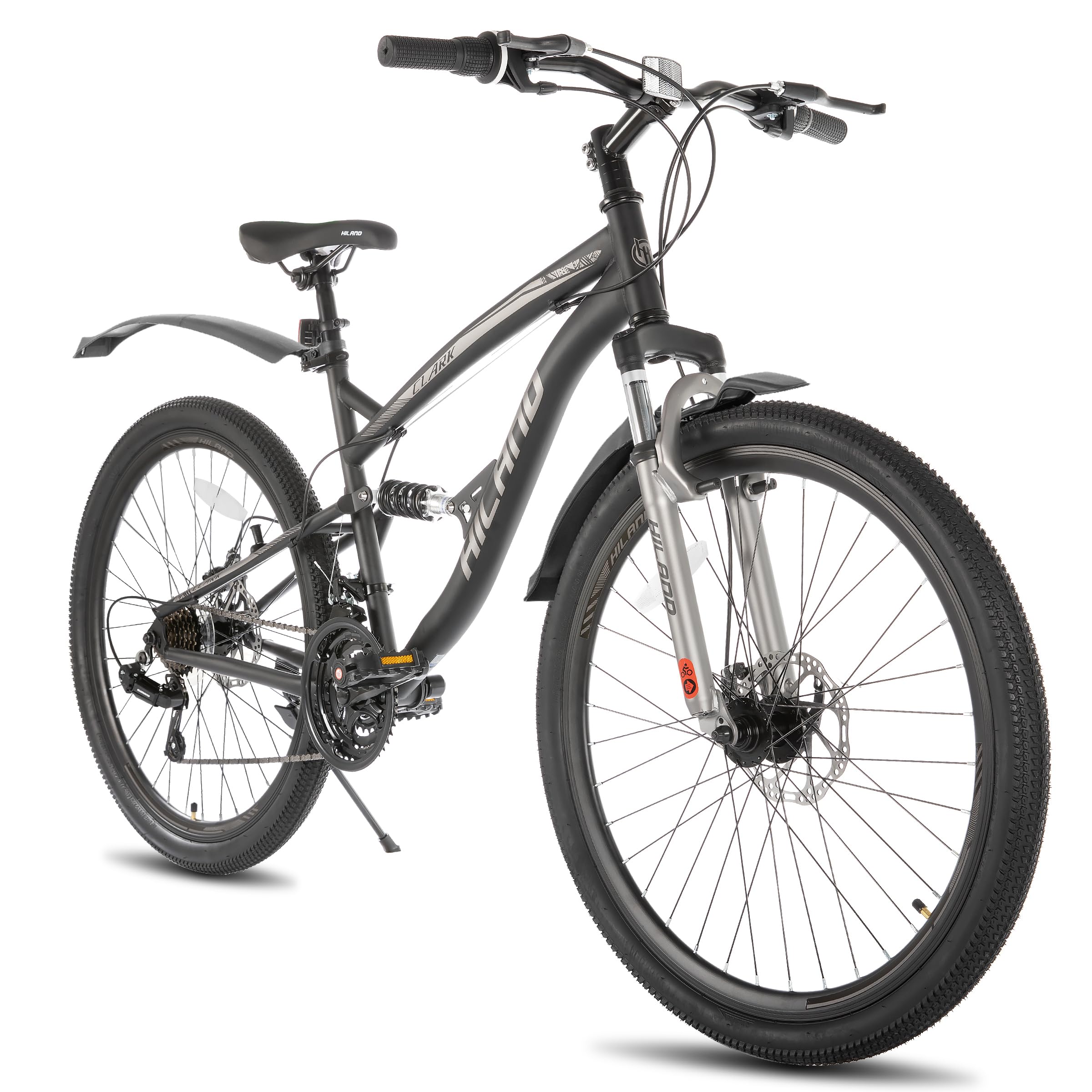 Amazon | マウンテンバイク 26インチ ブラック 通勤 通学 | cycmoto 