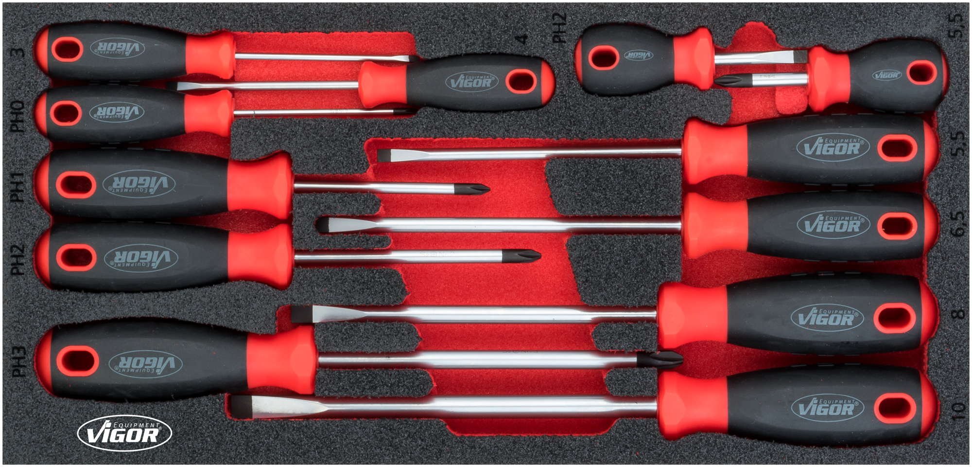 Vigor Vigor_V4989 Screwdriver Set (12-Piece)