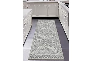 MaxRugrs Washable Runner Rug 2x6 Foot Area Rug Stain Resistant Kitchen Rug...