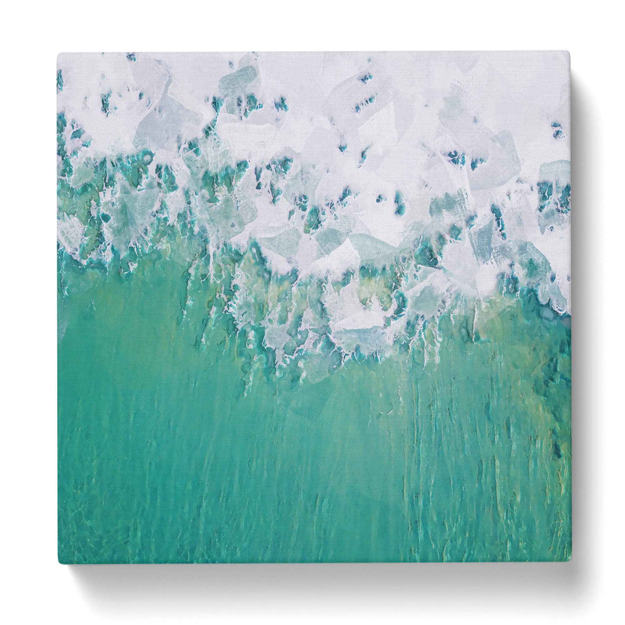 Wave Lines in Nova Scotia Canvas Print, Mixed, 35L x 35W cm - Image 3