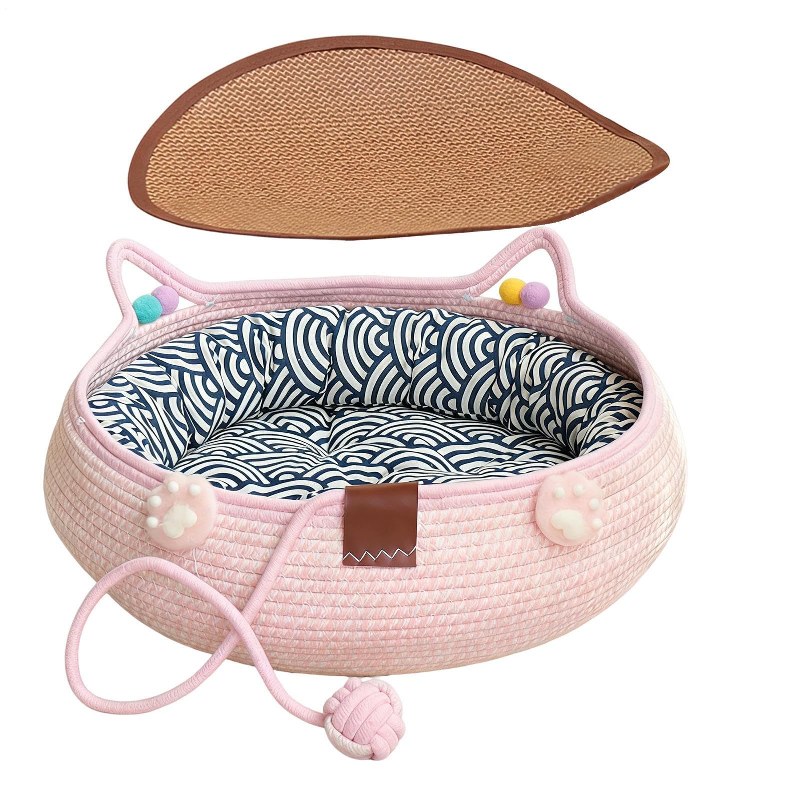 Lit pour chat et panier douillet pour petit chien et chiot maison